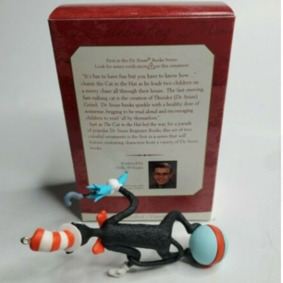 1999 Hallmark Keepsake Ornament The Cat in the Hat - Picture 2 of 3
